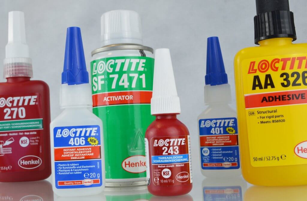 Loctite Adhesives and Sealants